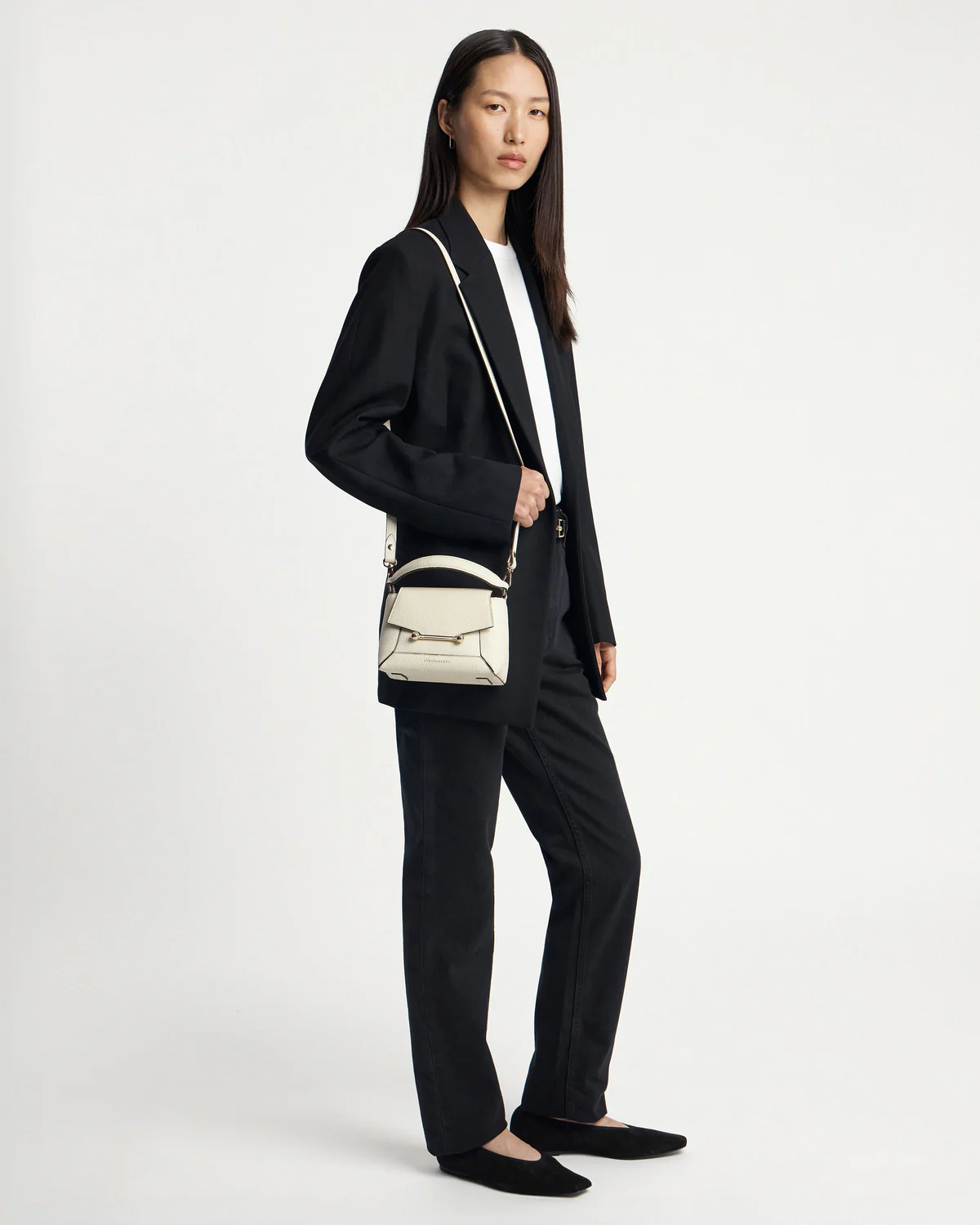 Core Leather Crossbody model